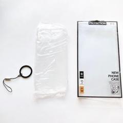 ✨ iPhone13 透明　クリア　フレームレス ケース 新型 薄型　レンズ保護