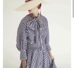 新品未使用】SHE Tokyo ブラウスブルー