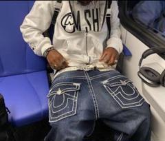IO着用同型 TRUE RELIGION JOEY SUPER T 28 Vintage True Religion Joey Super T Size 28 - Gem