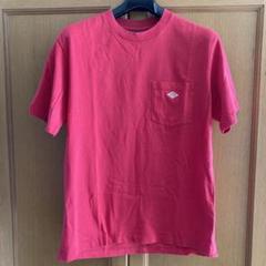 DANTONレッド 半袖Tシャツ