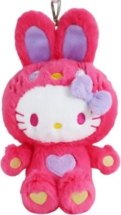 ハローキティ ウサギ　ストラップセット 店舗限定品】ハローキティ ウサギ アベイル ストラップ 4色セット