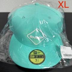 FCRB×NEW ERA EMBLEM 59FIFTY CAP ライトブルーXL