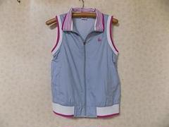 le coq sportif - ルコックスポルティフ ☆ 綺麗めベストL （株）デサント オフホワイト ルコックスポルティフ le coq sportif ニットライクベスト