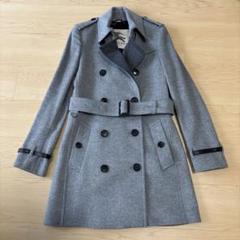 【美品✨】バーバリーロンドン トレンチコート　カシミヤ　ウール　ダブル　52 極美品】バーバリーロンドン カシミヤ混ライナー ダブルトレンチ