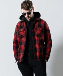 W51 wjk workers jacket ショートブルゾン red XL W51 wjk workers jacket ショートブルゾン red XL