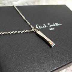【新品未使用】ポールスミス　ネックレス　マルチカラーストライプ Paul Smith - ポールスミス ネックレス マルチカラーストライプ