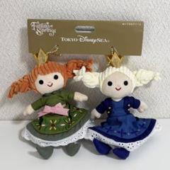 だれぬい　アナ　エルサ　ぬいぐるみチャーム ディズニーストア だれぬい darenui ぬいぐるみキーチェーン