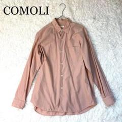 最終値引き！COMOLI ブロード　シャツ　サンドピンク COMOLI -Seasonal Color COMOLI & Band Collar Shirt- | twelve blog
