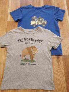 THENORTHFACE　130サイズ　2枚セット　プリントTシャツ