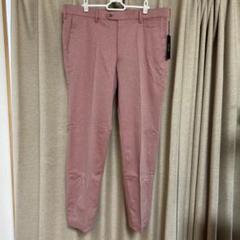 メンズパンツ タグ付き 大きいサイズ ピンク ストレッチ ゴルフウェア