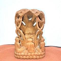 ミャンマー　木彫像　木製　木彫り ミャンマー 木彫像 木製 木彫り 家具