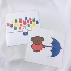 ディックブルーナ絵本展 赤ずきん 正方形ポストカード