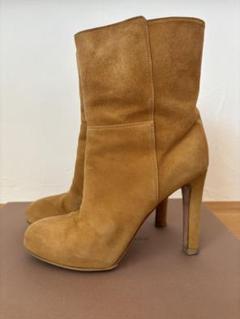 美品 Gianvito Rossi スエード ウエスタン ショートブーツ 39