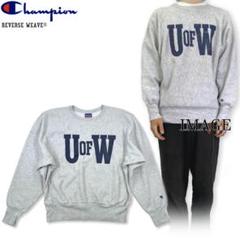 90s-00s チャンピオン U of W カレッジ リバースウィーブ