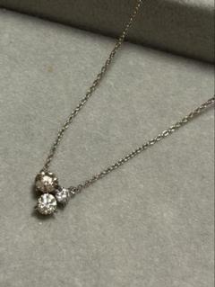 カシケイ ムク K18BG ブラウンダイヤモンド 0.55ct ネックレス