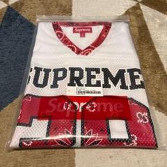 Supreme bandana football jersey whiteのサムネイル