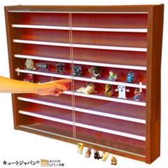 値下げ！マホガニ色全塗装 コレクション フィギュアケース