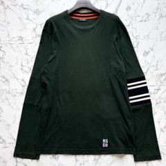 16AW RAF SIMONS ニット ロング マフラー ブラック ダメージ 16AW RAF SIMONS ニット ロング マフラー ブラック ダメージ
