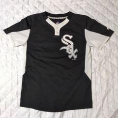 希少デザイン MLB ホワイトソックス ユニフォーム 刺繍 黒 XL シカゴ・ホワイトソックス ユニフォーム - メジャーリーグストア