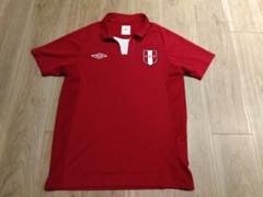 ペルー代表　FPF　ユニフォーム　アンブロ　umbro サッカー　Sサイズ