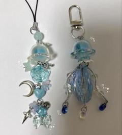 クラゲ キーホルダー セット