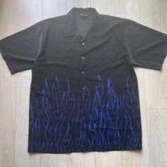 【激レア】　ODO アロハシャツ　XL ファイヤー　ビックシルエット