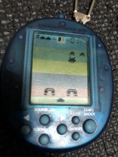 平成レトロ当時品BANDAI SPACE INVADERS 1998年製 青