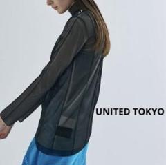 「UNITED TOKYO」 長袖カットソー FREE ブルー レディース UNITED TOKYO 「UNITED TOKYO」 長袖カットソー FREE ブルー