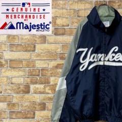 Majestic　ニューヨークヤンキース　ナイロンスタジャン　メジャーリーグ　M
