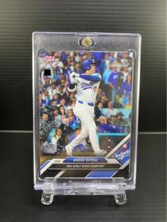 【99枚限定】大谷翔平Topps Now2024 WORLD CHAMPIONS