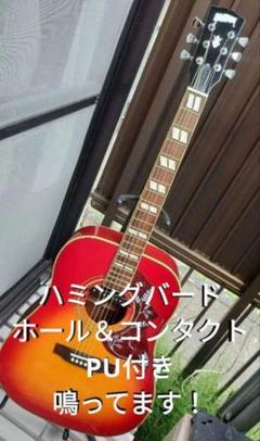 超美品 ハミングバード Wピックアップ付エレアコ 超美品 ハミングバード Wピックアップ付エレアコ - メルカリ