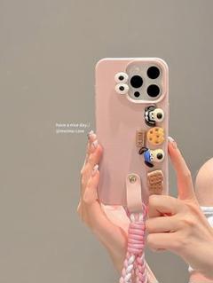 グルミット 【新入荷★】 スマホケース iPhone15 ストラップ付 犬