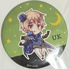 ヘタリア　キャラバッジコレクション　ハロウィン　缶バッジ　原作絵　イギリス