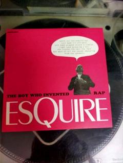 ESQUIRE THEBOYWHOINVENTEDRAP シングルレコード