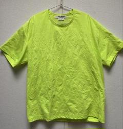 JUNYA WATANABE ネオンイエロー しわ加工 Tシャツ JUNYA WATANABE ネオンイエロー しわ加工 Tシャツ - メルカリ