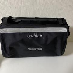 希少　BROMPTON　純正　バスケットバッグ　美品です。 希少】旧タグ Brompton 純正フォールディングバスケットバッグ