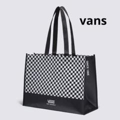 VANS トートバッグ　チェッカー　ロゴ　木村拓哉　キムタクのサムネイル