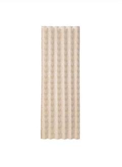 【新品未使用】間仕切り省エネカーテン 花柄ベージュ95×265 cm