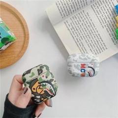 ホワイト新品未開封品♪BAPE Airpods1,2用ケース APE 即日発送☺︎