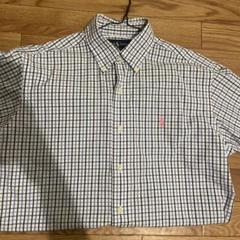 美品！Ralph Lauren カスタムフィット チェック半袖シャツ