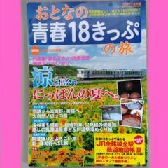 おとなの青春18きっぷの旅　2008年夏期編　旅行本　平成レトロ本　鉄道本