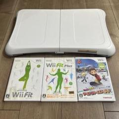 任天堂　Wii Wii fit Wii fit plus バランスボード　白