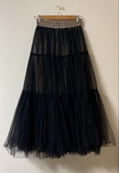 【NEW】ダブルスタンダードクロージング/Sov/チュールティアードスカート DOUBLE STANDARD CLOTHING ダブルスタンダードクロージング」Sov