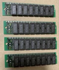 72pin simm メモリー32mbx4 128MB BIOSで認識を確認済み