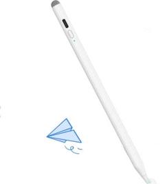 2in1 iPad専用ペン タッチペン 極細 スタイラスペン 自動接続 ホワイト