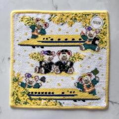 新品箱入り☆FEILERフェイラー×ドクターイエロー☆ブルー