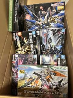 未組立ガンプラ他大量セットMGストライクフリーダムガンダムRG拡張パーツ天空の翼 未組立ガンプラ他大量セットMGストライクフリーダムガンダムRG
