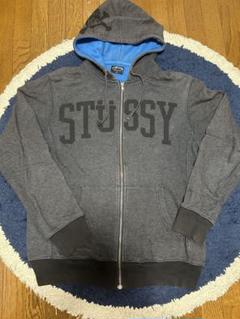 STUSSY グレー ジップアップパーカー S 2025年最新】stussy ジップパーカー グレーの人気アイテム