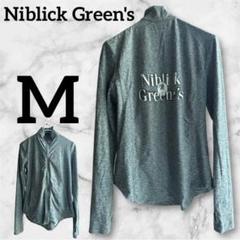 訳あり【M】Niblick Green's フルジップジャケット　スポーツウエア