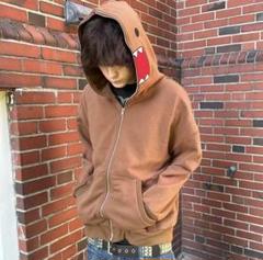 【古着】ジップパーカーy2k 90s 00s ヴィンテージ　archive 90〜00's】 ピコ Y2K ジップパーカー オールドサーフ スウェット